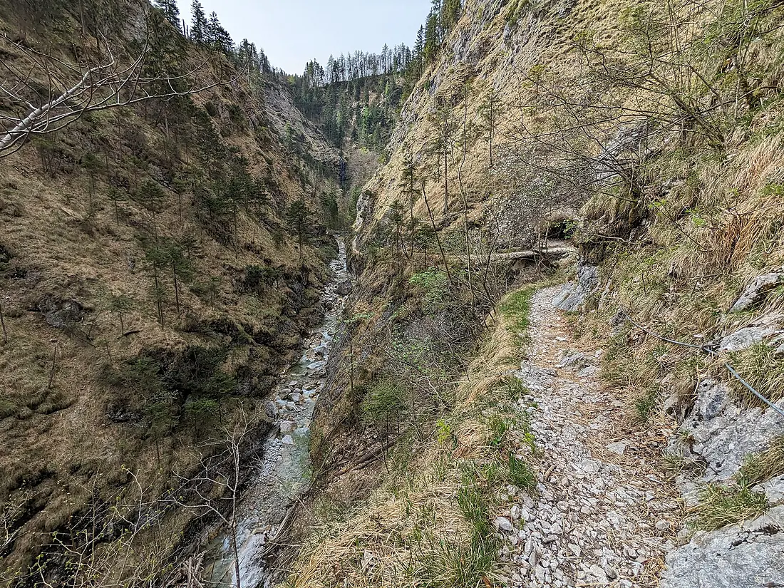 Burggrabenklamm Valerieweg 20240408e