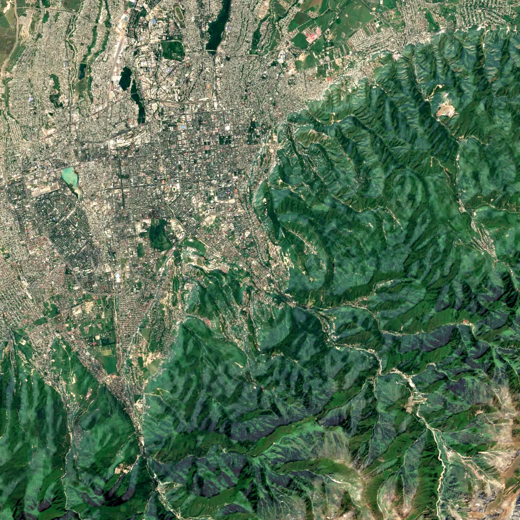 Butakovsky gorge seen from above (Sentinel-2)