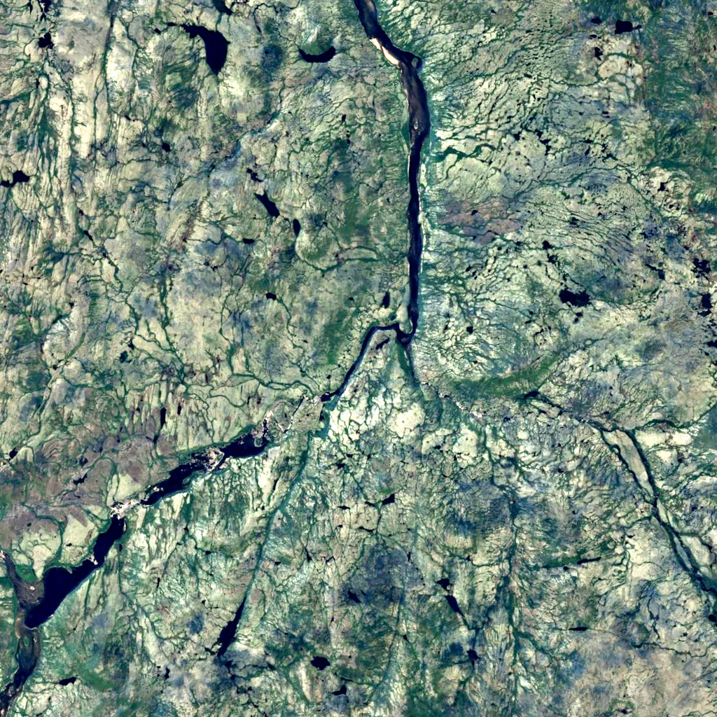 Canyon Eaton seen from above (Sentinel-2)