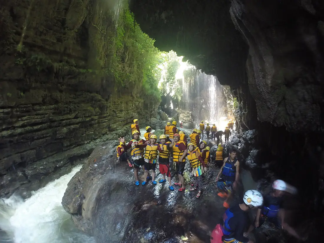 Body rafting green canyon pangandaran
