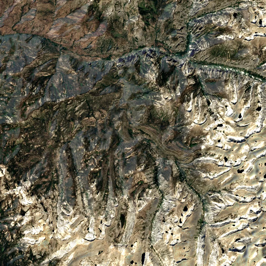 Deadman Canyon seen from above (Sentinel-2)