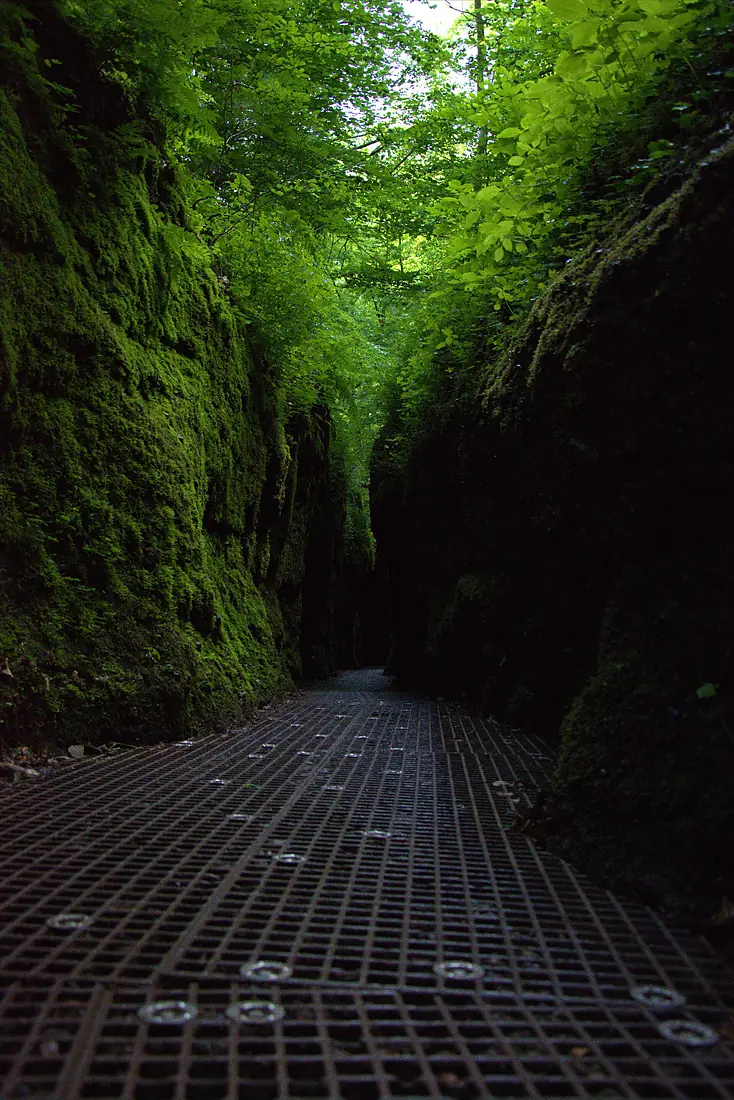 Ab durch die Klamm