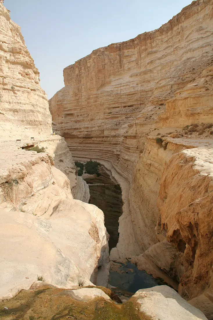 Ausstieg aud der Schlucht von Ein Avdat 6