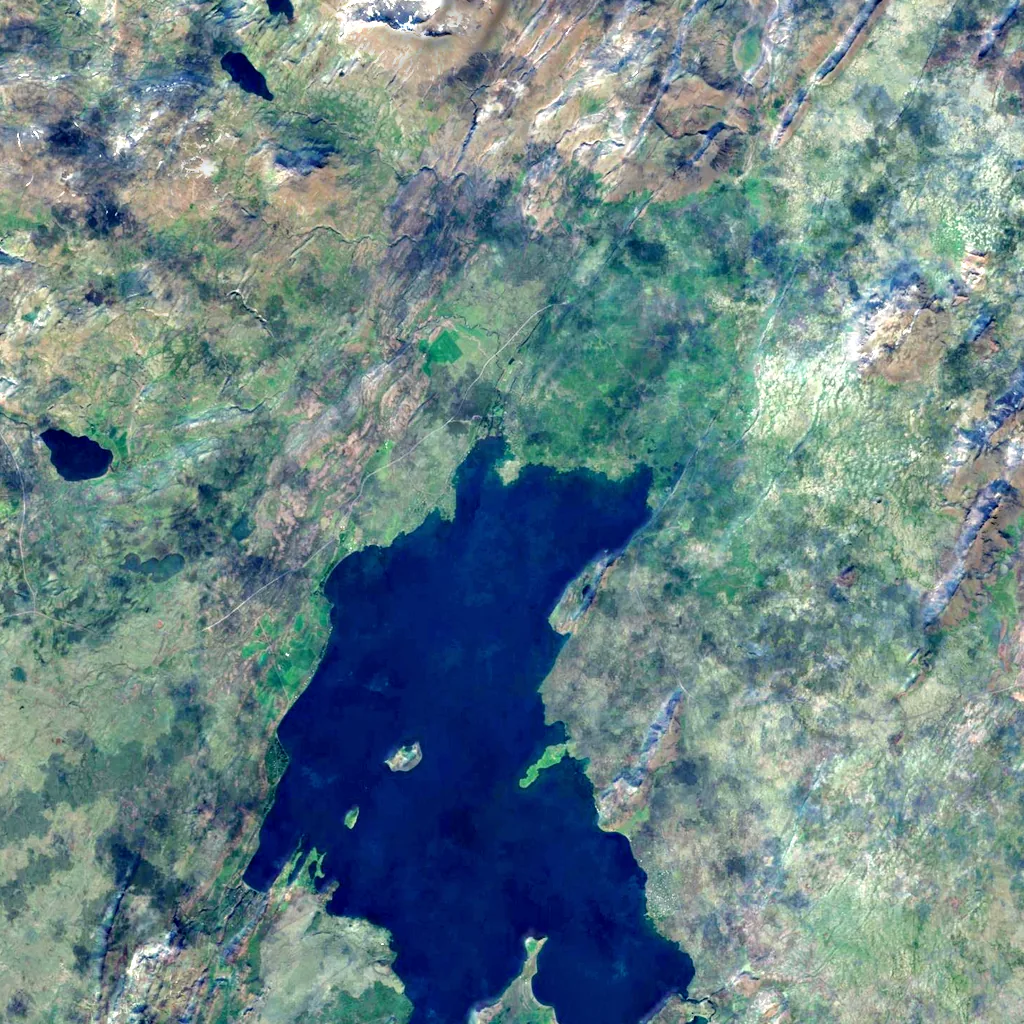 Flosagjá seen from above (Sentinel-2)