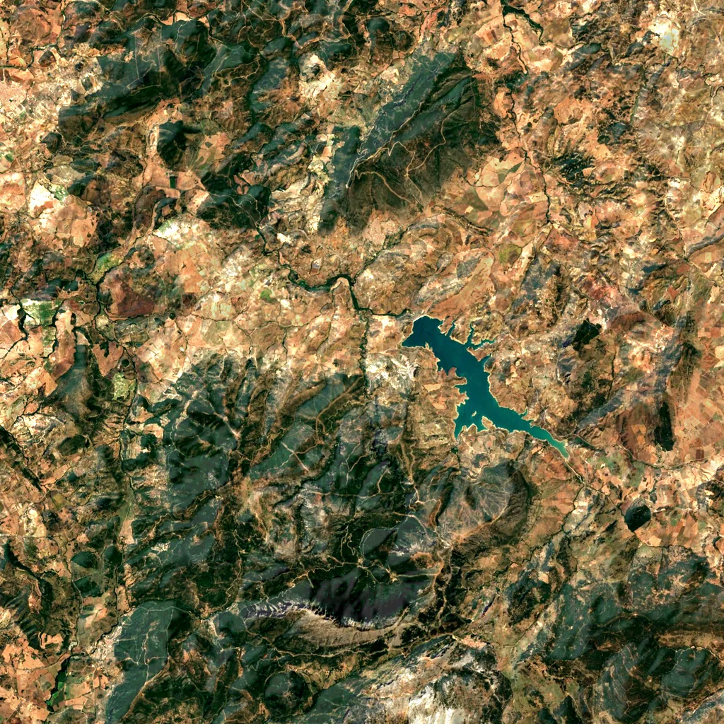 Garganta Verde seen from above (Sentinel-2)