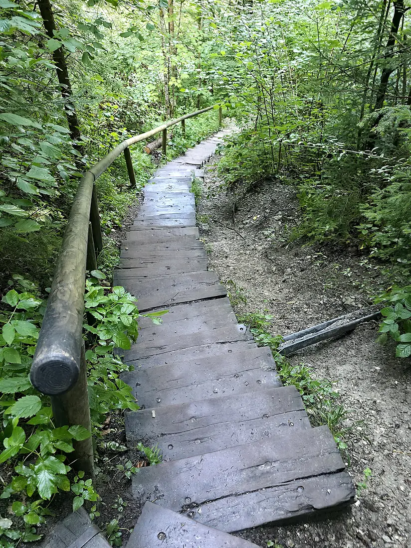 Aufstieg zur Giessenbachklamm Kiefersfelden-2