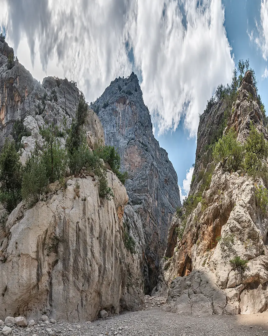 Canyon Gorropu - Orgosolo, Nuoro, Italy - August 10, 2020 01