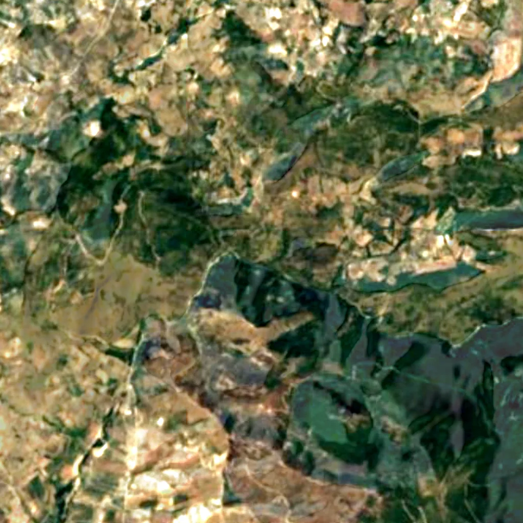 Gole del Sosio seen from above (Sentinel-2)