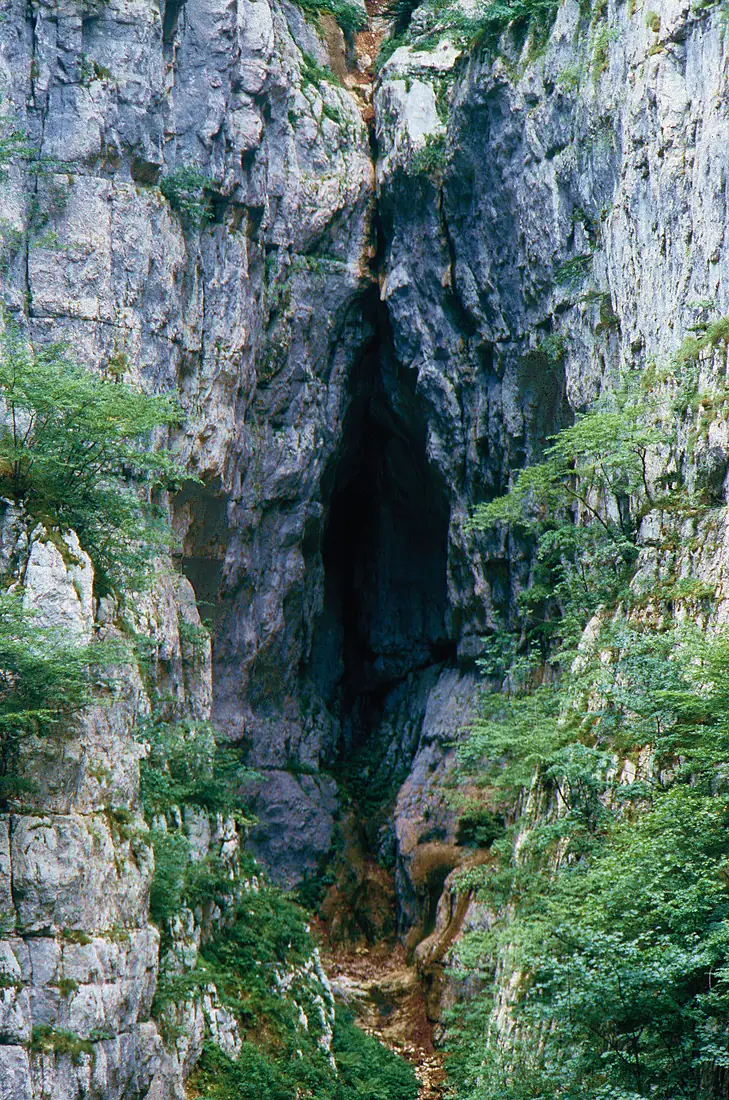 "Gole di Celano, particolre" Celano (AQ) - Abruzzo - Italia