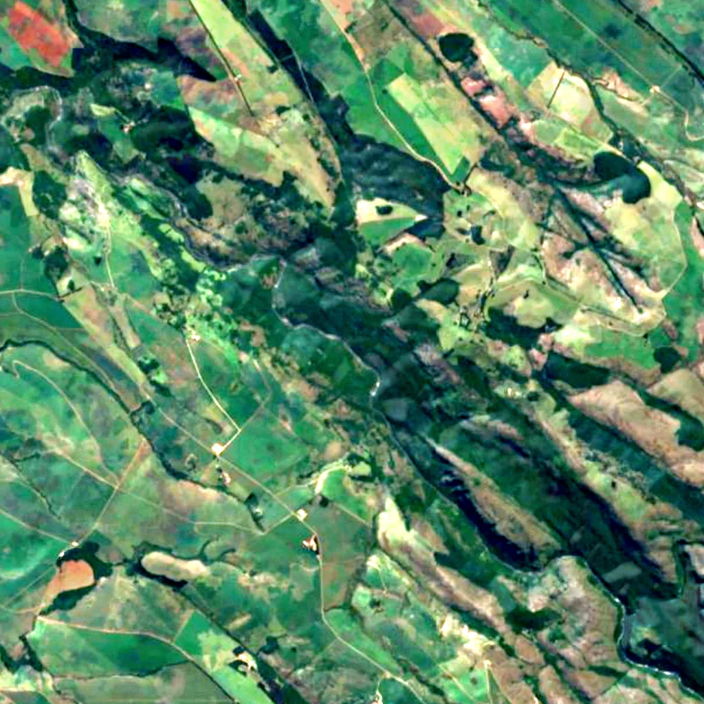 Guartelá Canyon seen from above (Sentinel-2)