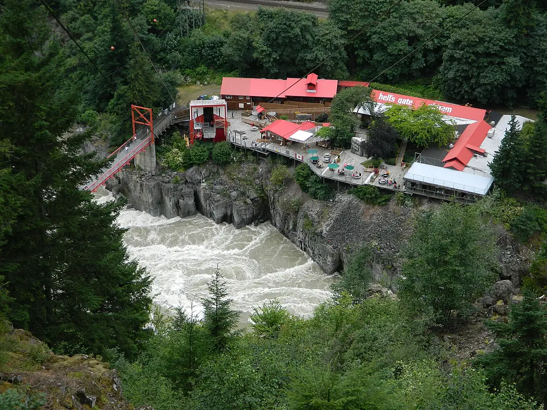 Hells Gate Site upon Fraser River - panoramio