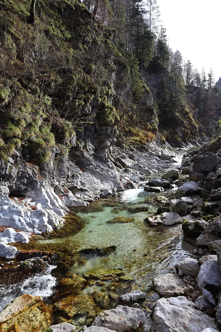 Annaberg - hintere Tormäuer, Rinnsal