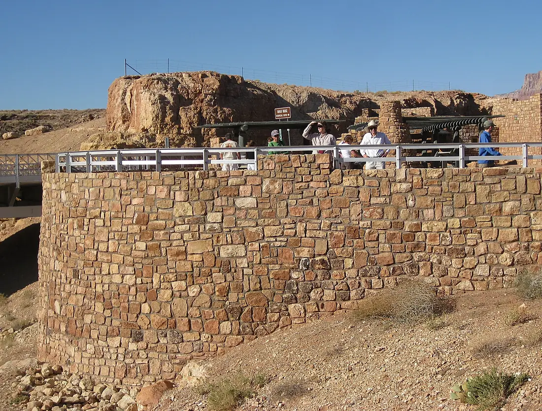 Bruce, Mary and Brenda at Marble Canyon - Flickr - brewbooks
