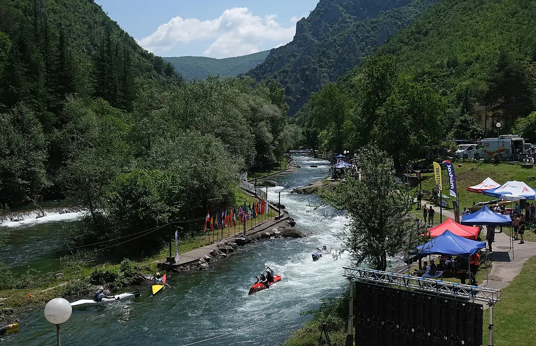 2023 ECA Wildwater Canoeing European Championships Matka Canyon 1