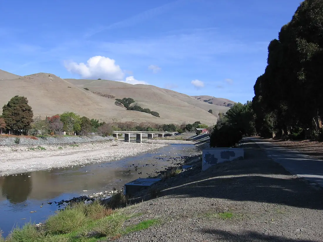 Alameda Creek west of Niles 3325