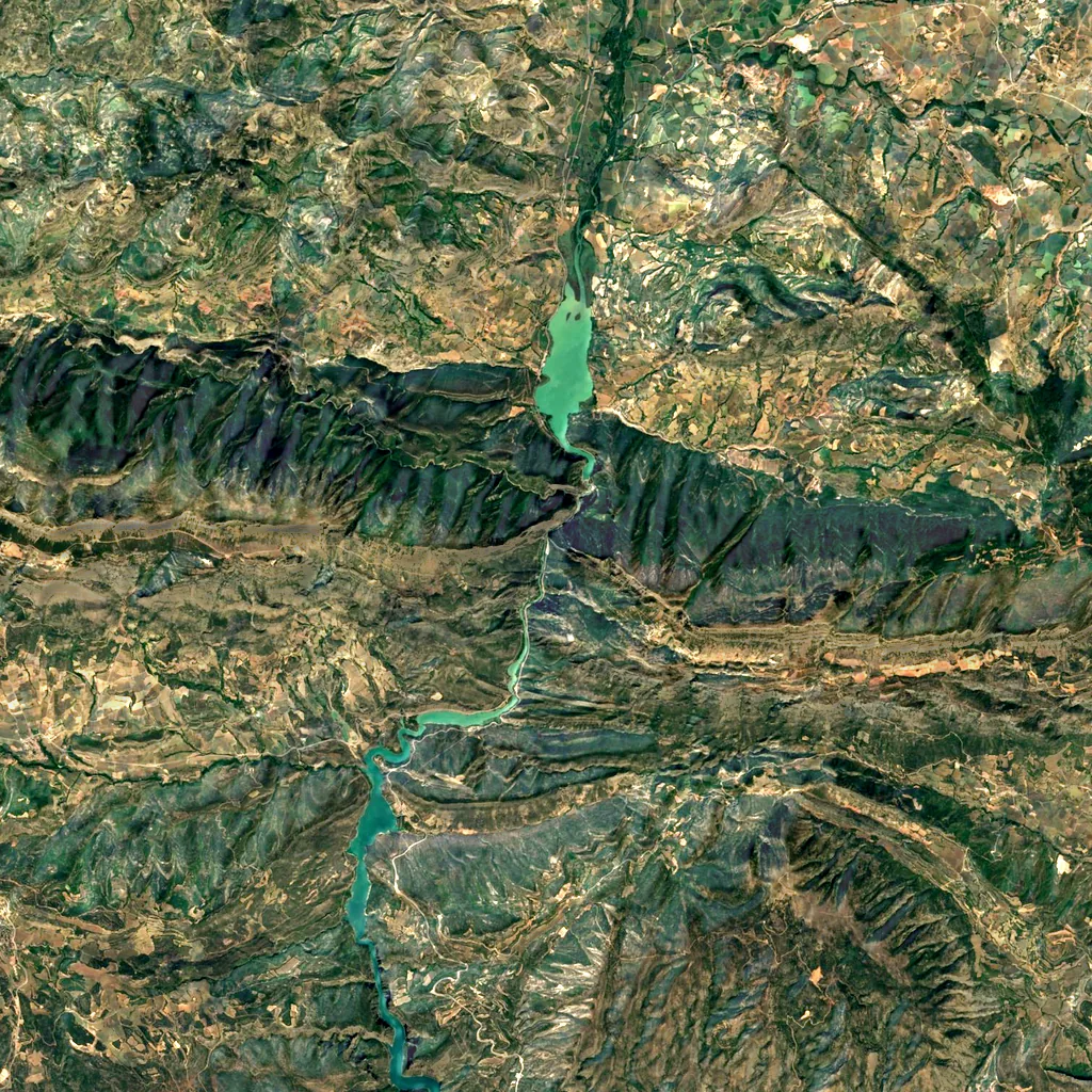 Pas de Terradets seen from above (Sentinel-2)