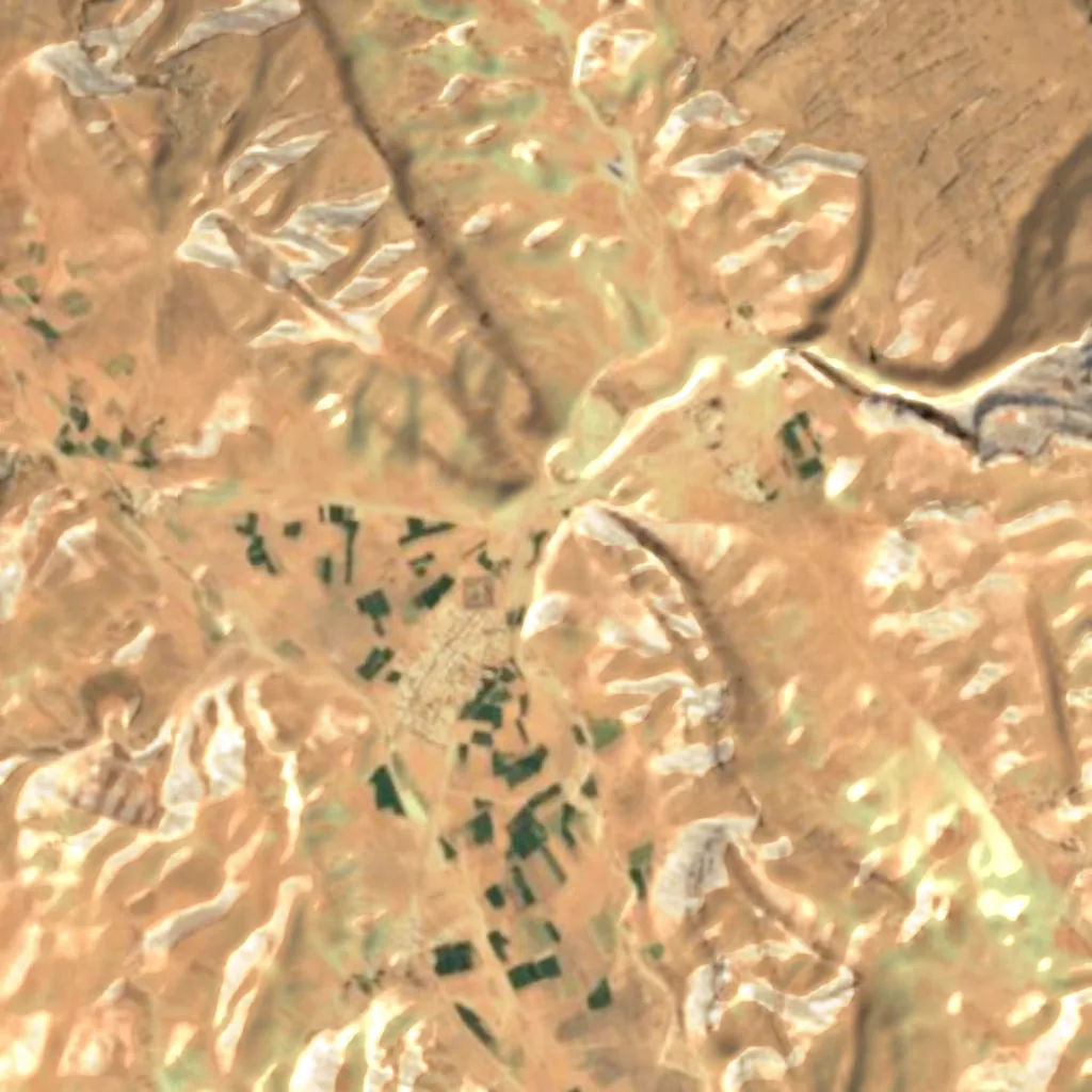Pir Zal Canyon seen from above (Sentinel-2)