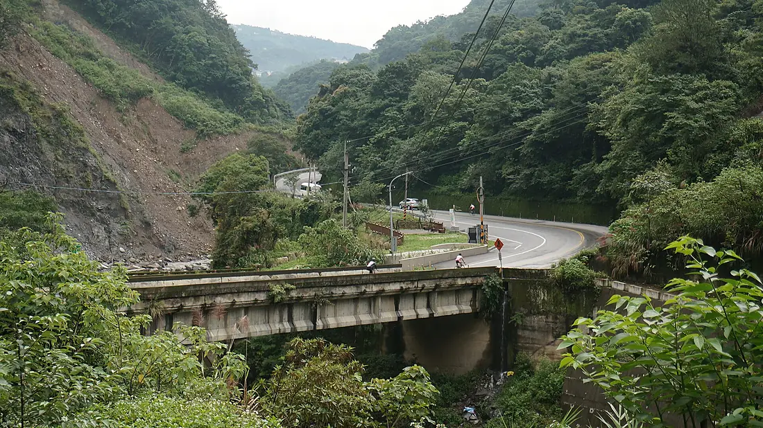 Renai Bridge on the Puli-Wushe highway