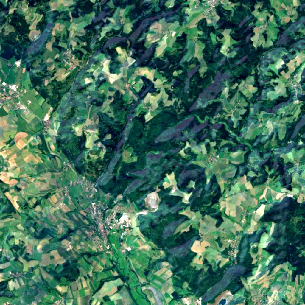 Steinachklamm seen from above (Sentinel-2)