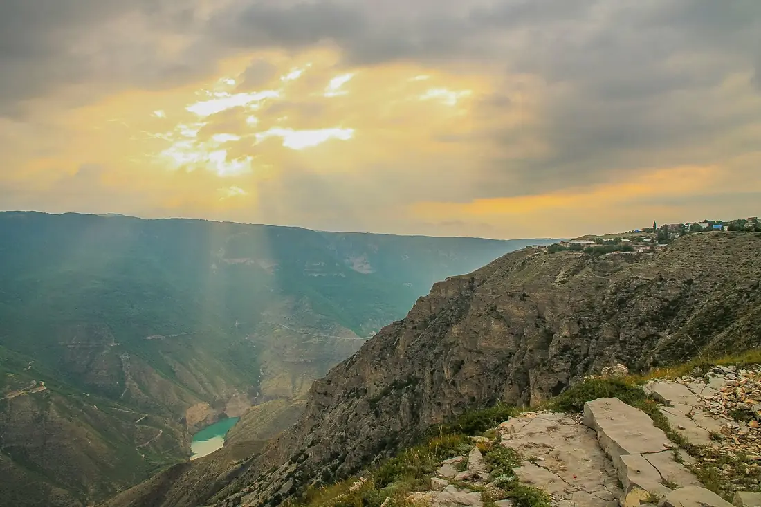 Sulak Canyon in Dagestan