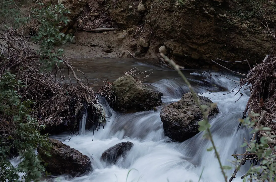 Little river in Therissos.1