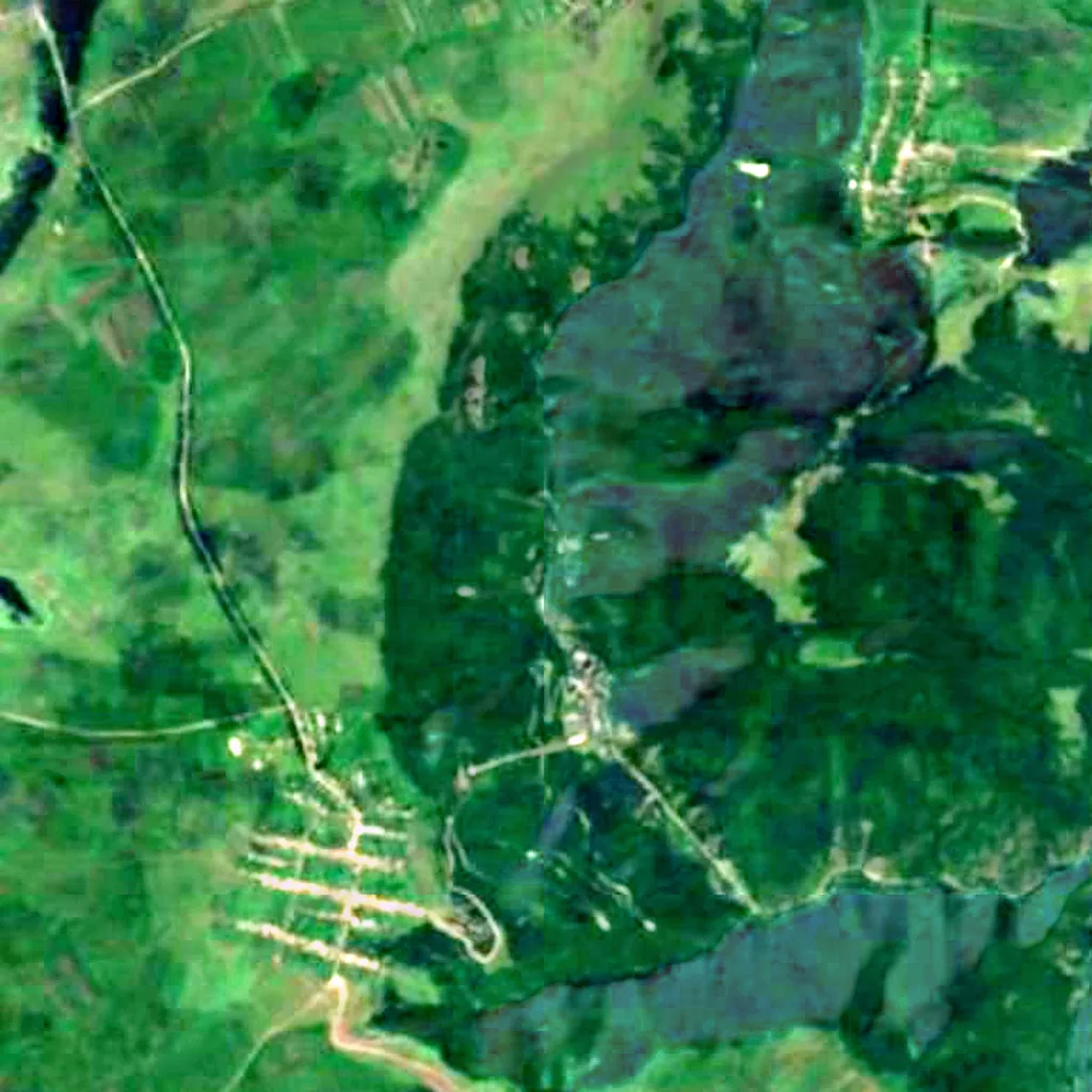 Tsalka Canyon seen from above (Sentinel-2)