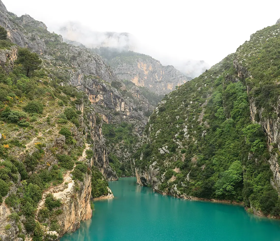 Gorges Verdon Barrage Sainte Croix